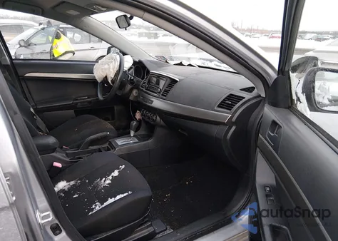 2014 Mitsubishi Lancer Es from USA, damaged, VIN JA32U2FUXEU009760